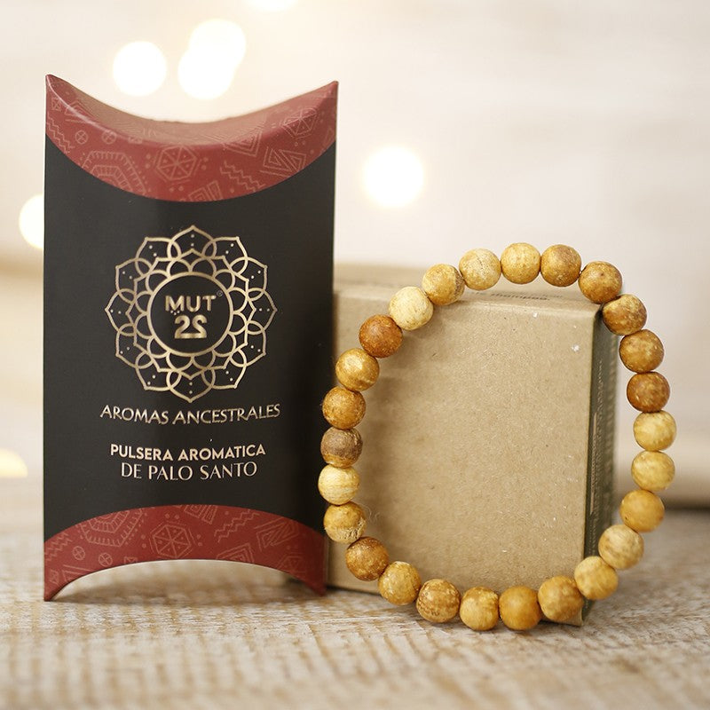 Pulsera Natural de palo Santo